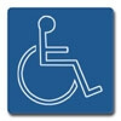 Barrierefrei Logo Rollstuhl