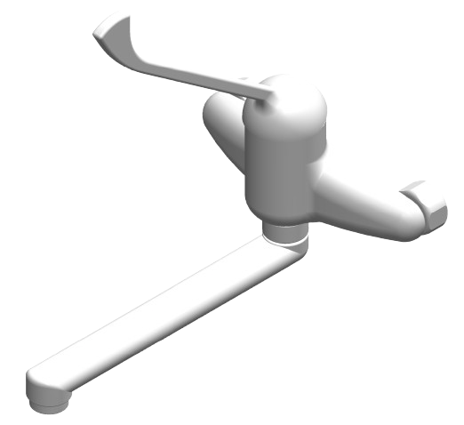 IL1603_MS_Wand-MB mit Clinic-Hebel RAL7035 IL1603_MS_Wand-MB mit Clinic-Hebel RAL7035